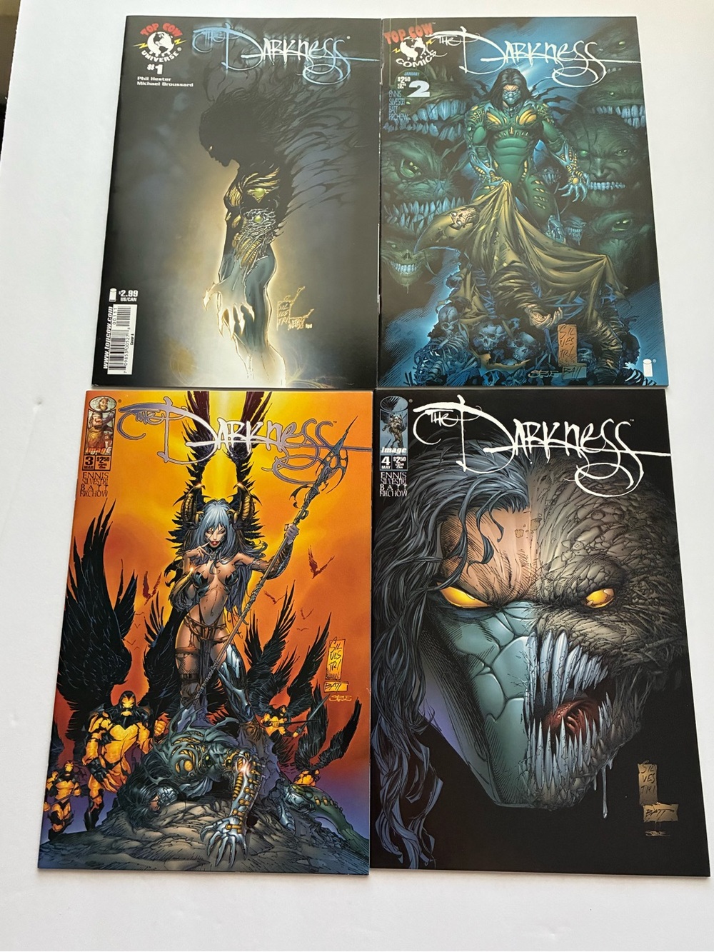 The Darkness Vol. 2 #1-12 Complete Run Top Cow Image Comics NM 9.4